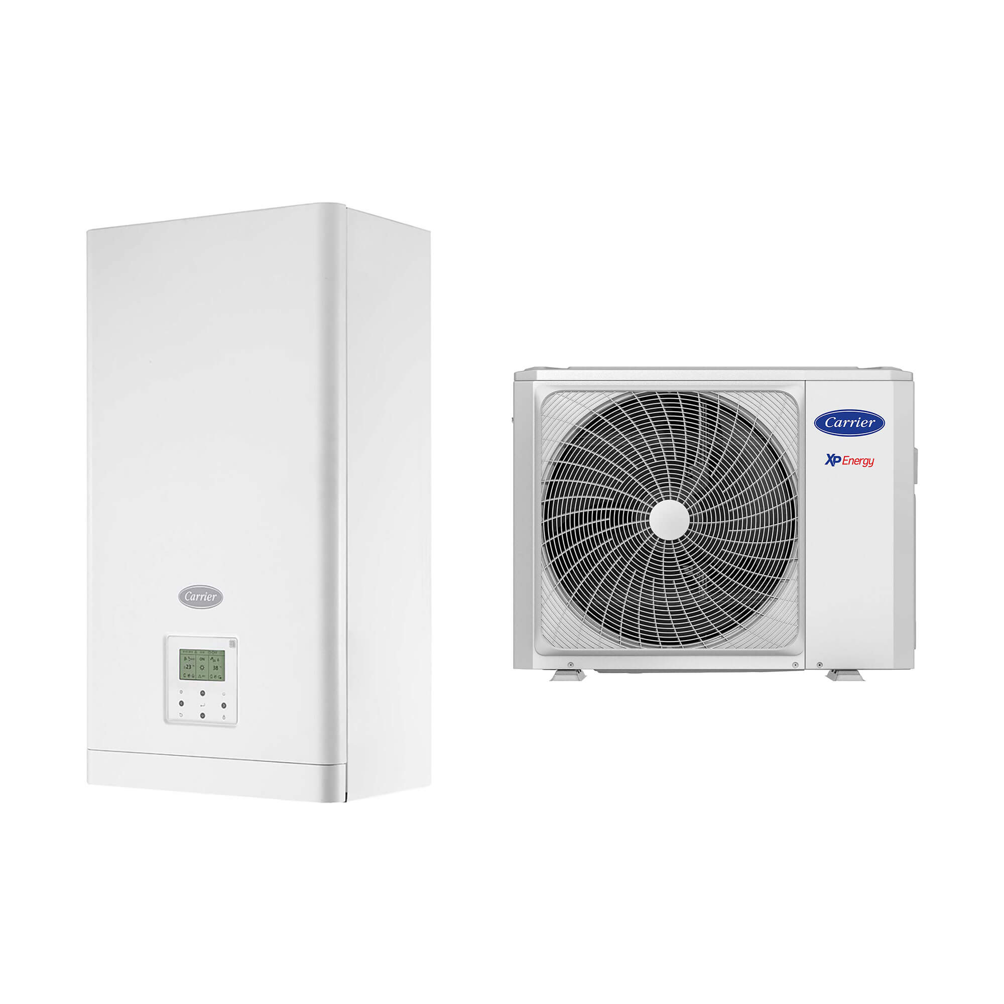 carrier-xp-energy-odu-idu.jpg Термопомпа Carrier Split 12kW (R32) - Image 1